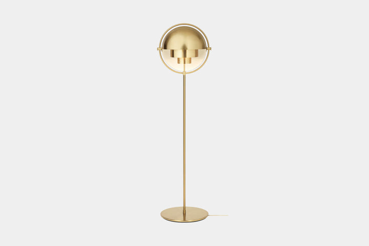 MULTI-LITE Floor Lamp BRASS BASE