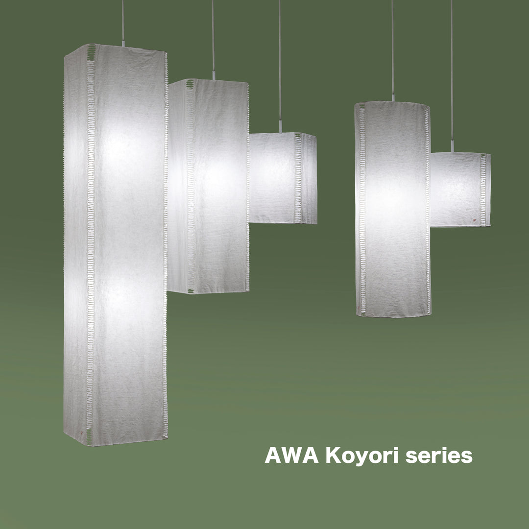 AWA KOYORI series 丸筒 Small Pendant